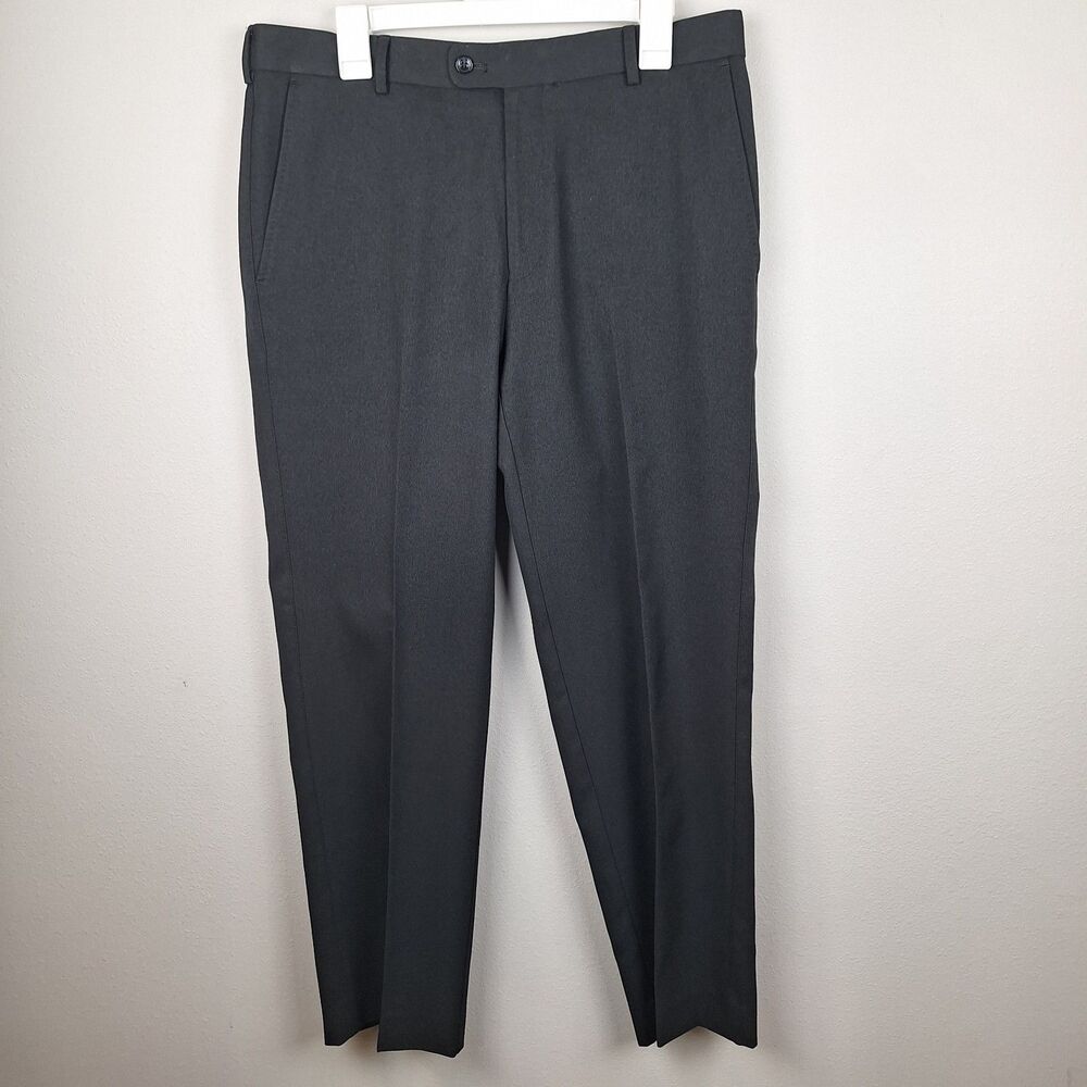 Lot of 2 Peter Millar Wicking Performance Pants 34x32 MF15EB50FB Black Blue